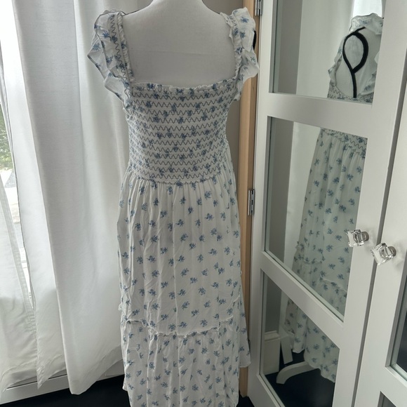 Altar'd State White Smocked Midi Sundress - Picture 2 of 4